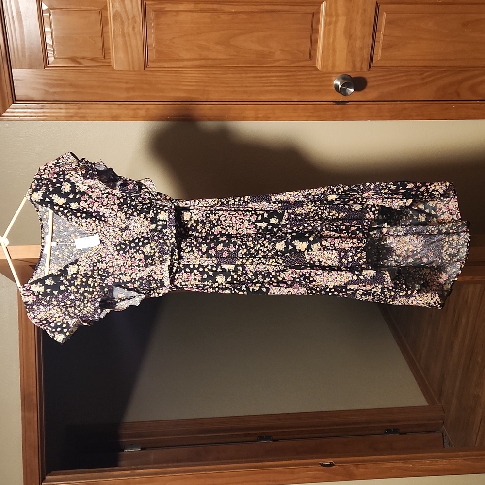 Maurices Hi-Lo Floral Printed Dress